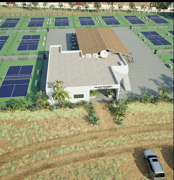 Palmas Pickleball Resort and Academy Rendering 3 Los Barriles BCS Mexico